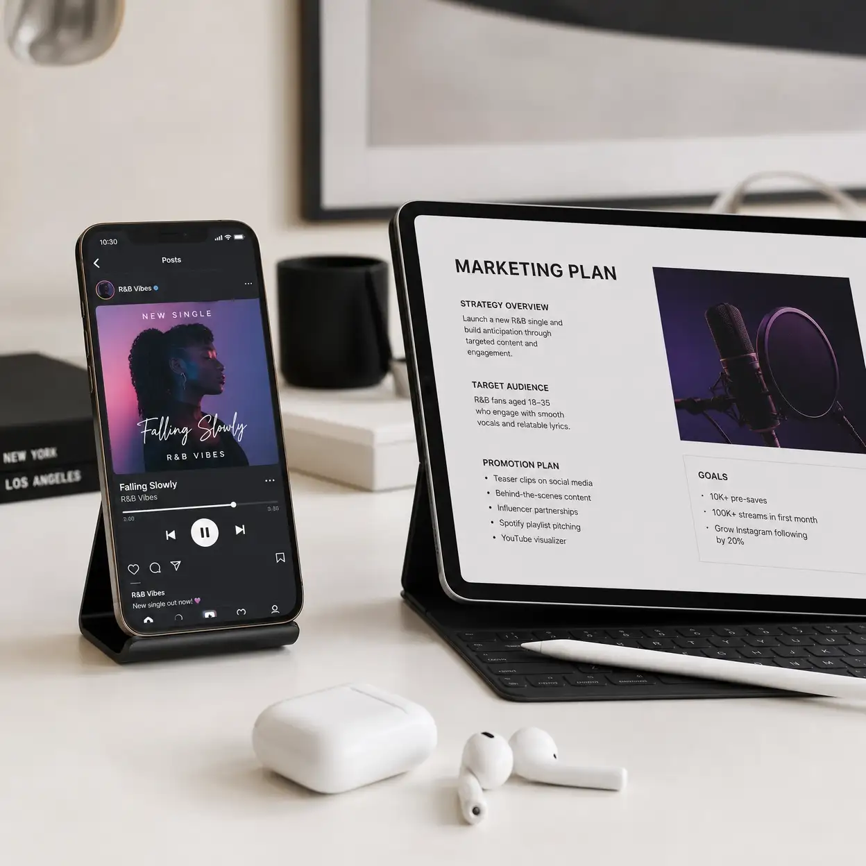 Create for content, demos, and release plans