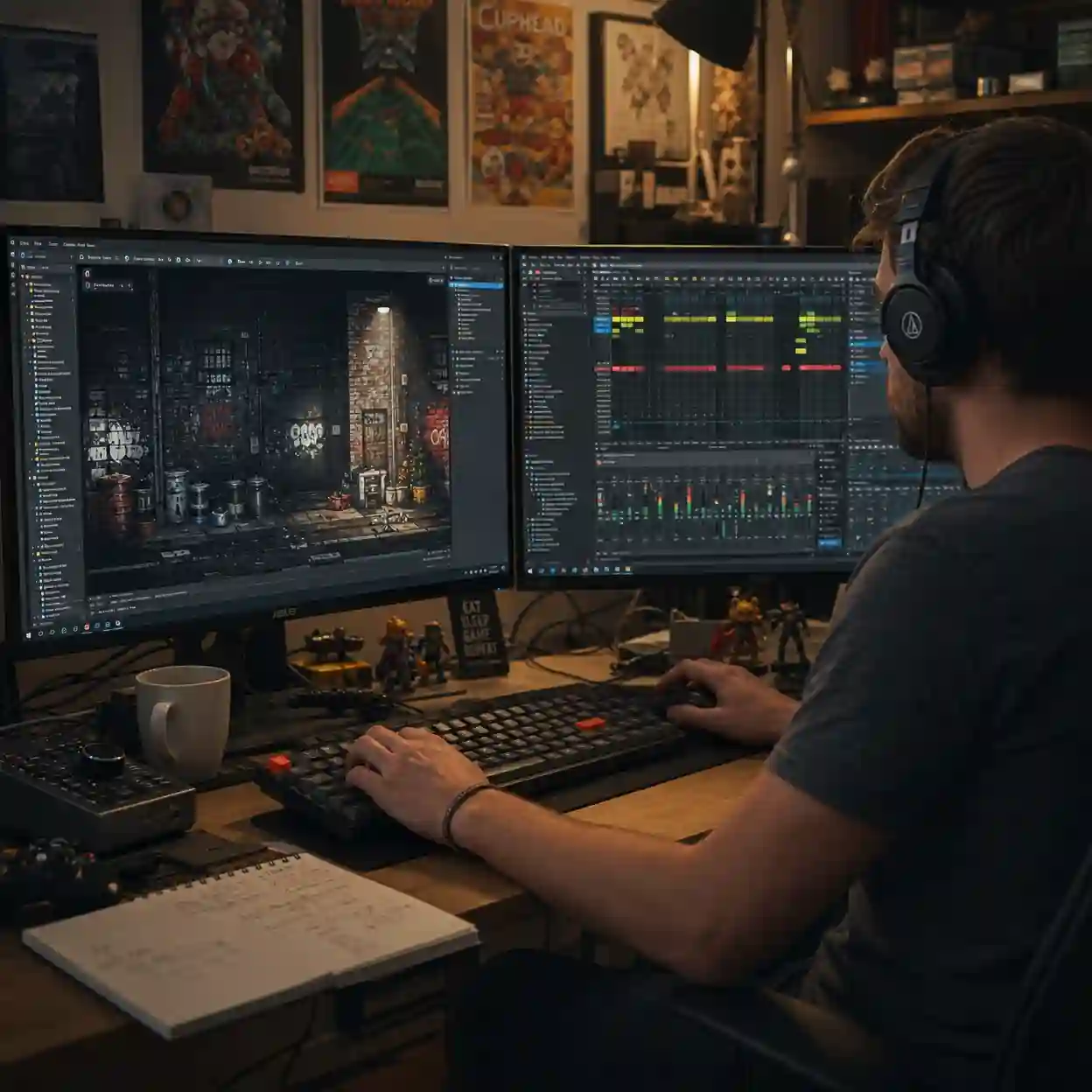 Indie Game Audio via urban beat production tool